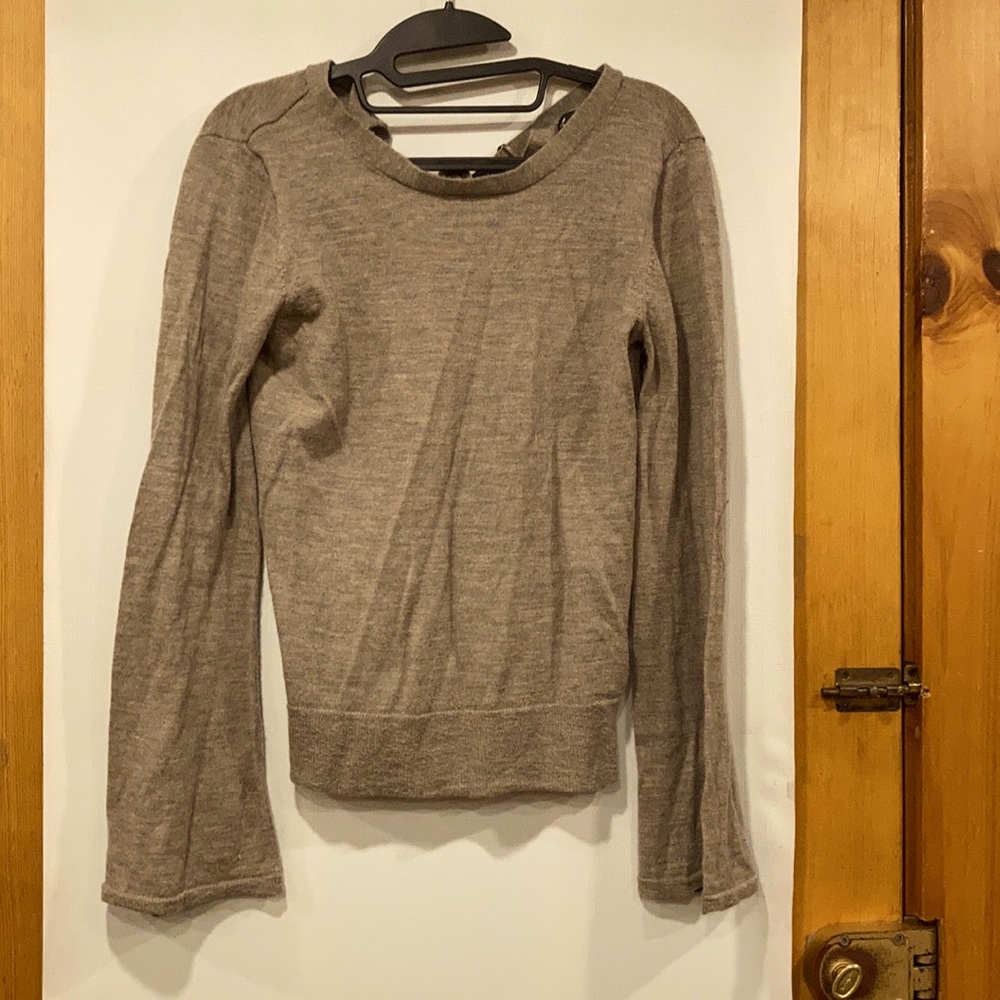 Brown sweater